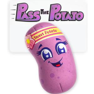 Move2Play, Pass The Potato, Hilariously Wild and Fun Active Play Game | Gift for Kids & Toddlers | Boys & Girls Ages 3, 4-8+ | Indoor/Outdoor Toy| Summer & Camping Fun
