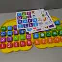 Learning Resources AlphaBee Alphabet, Homeschool, ABCs, Numbers, Shape & Word Recognition Activity Set, Multicolor