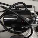 115Volt 1/2HP 1500 GPH Upgraded Heavy Duty High Pressure Cast Iron Casing Water Transfer Utility Pump with ON/OFF Switch, Brass Connectors and Suction Strainer