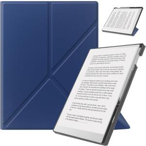 2 x HoYiXi Case for Remarkable Paper Pro 11.8 (2024 Released), with Stable Folding Stand Design and Pen Pocket, fit Remarkable Paper Tablet with 11.8 Color Display,Auto Sleep/Wake,Blue