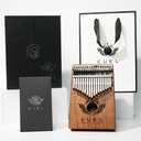 Kalimba Thumb Piano Finger Instrument 17 Keys Made in Korea Patented No Tuning Premium K-kalimba Musical Gift for Beginners Adults Kids