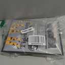 DOK TigerToes Premium Non-Slip Dog Socks for Hardwood Floors - Extra-Thick Grip That Works Even When Twisted - Prevents Licking, Slipping, and Great for Dog Paw Protection - Size Large (Classic Grey)