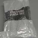 Stainless Steel Thermo 500ml/16.9oz Vacuum Insulated Bottle with Cup for Coffee Hot drink and Cold drink water flask.(Gray,Set)