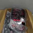 Tail Lights compatible with 2007-2014 Chevy Silverado 1500 2500HD 3500HD(2007 New Body Style only), 2007-2013GMC Sierra 3500HD (Red Smoked Lens-1 Pair(Left+Right), Not Include Bulbs&Wiring Harness)