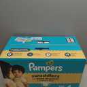 Pampers Swaddlers Diapers, Size 4 (15-34 lbs), 120 Count, Absorbent, Keeps Baby Dry and Comfortable, Skin Safe Disposable Baby Diaper 
