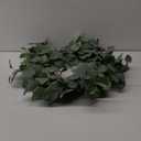 Eucalyptus Wreaths for Front Door 20", Handmade Green Leaves Wreath for Summer, Spring and All Seasons, Greenery Floral Wreath for Wall and Outside