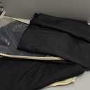 30x10FT Backdrop Curtains, 6 Panels 5x10FT Black Thick Backdrop Curtains, Wrinkle Resistant Photography Background Drapes for Wedding Baby Shower Birthday Party Home Decoration