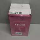 VFROO Faux Fur Throw Blanket for Couch,Cozy Soft Plush Thick Striped Luxury Blanket for Sofa Living Room Bedroom,50 * 60 Inches, White