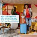 American Tourister Stratum 2.0 Expandable Hardside Luggage with Spinner Wheels, 28" SPINNER, Soft Coral