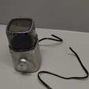 SHARDOR Electric Blade Coffee Grinder, Timed Grind Control Rotary Knob, All-stainless steel shell,Adjustable,for Coffee Beans, Spices & Herbs, with 1 Removable Stainless Steel Bowl,Sliver