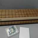 LazBlinds Cordless Bamboo Roman Shades, Privacy Blinds for Interior Windows, Room Darkening Roll Up Bamboo Blinds for Home & Patio, 35" W x 64" H, Highfield Teak