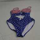 Eomenie One Piece Swimsuit for Women Ring Linked Monokini Sexy Bathing Suit Cutout Swim Suit M