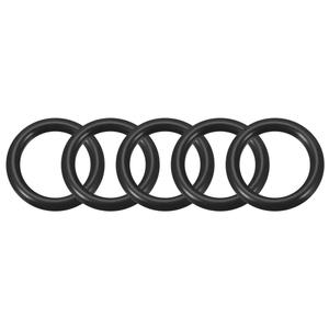 uxcell Nitrile Rubber O-Rings 20mm OD 14mm ID 3mm Width, Metric Sealing Gasket for Automotive Machine Plumbing, Pack of 5
