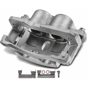 Left Disc Brake Caliper Assembly Bracket Compatible with Select Chevy, Cadillac, GMC and Hummer Models,Silverado 1500 2500 3500, Escalade, Tahoe, Sierra 1500 2500 3500, Savana 1500