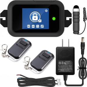 Wireless RF Remote Control 2.4GHz WiFi w/ 2-inch Touch Screen for Door Entry Access Control Lock