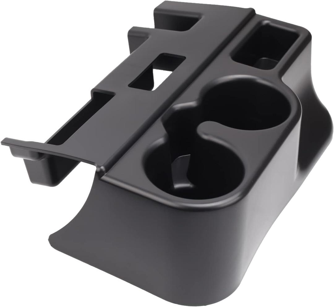 Center Console Cup Holder Compatible with 1999-2001 Dodge Ram 1500 2500 3500 Replace for: SS281AZAA