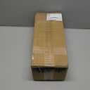 RICHER HOUSE 5 Set White Floating Shelves, Wall Mounted Shelves for Wall Decor, Modern Picture Ledge Shelf with Lip for Storage Nursery, Bedroom, Living Room, Bathroom - White