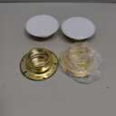 4 x 
TUNA UL & CUL Listed 1/2"NPT Fire Sprinkler Head 155°F (68°C) Concealed Pendent Spray K80 Standard Response for Automatic Fire sprinkler System Concealed Head with White Cover Plate