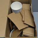 Cunhill 100 Set Christmas Disposable Coffee Cups 9oz with Lids & Sleeves Bulk Durable Thickened Paper Christmas Coffee Cups for Hot Chocolate Hot Cocoa Cold Drinks Xmas Party Supplies(Classic)