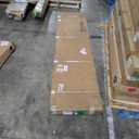 Bifold Barn Door 15"W x 84", MDF Bi-Fold Sliding Closet Doors with Hardware Kit Included, Pre-Finished Easy Assembly, Water-Proof PVC Surface & Save Space, H-Frame, 40" Track for 2 Doors,White