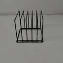 Kitchen Cabinet Organizer, Steel Cookware Holder, Divided Holder with 5 Slots for Skillets Baking Tray and Chopping Board Rack - Baking Pan Holder Storage (1 PC)