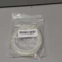 GLAMFIELDS 2 Rolls 1/4" 60Yd Floral Tapes, Clear Floral Tape, White Floral Tape for Bouquet Stem Wrap, Waterproof Florist Tape for Flower Arrangements Supplies Craft Corsages Wedding 60 Yd/Roll