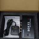 Fosi Audio Box X1 Phono Preamp for MM Turntable Mini Stereo Audio Hi-Fi Phonograph/Record Player Preamplifier with 3.5MM Headphone and RCA Output with DC 12V Power Supply