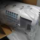 FLOWBREEZE 24" Windowless Portable Air Conditioner, 15H Timer&120Oscillation, 3-IN-1 Portable AC Unit w/Remote, 2Gal Tank, 3 Modes & Speeds, Ultra-Quiet Ventless Swamp Cooler for HomeOffice, Pearl