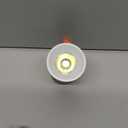 KING SHA 4-Pack H Type LED Track Lighting Heads, 11W Dimmable 1113LM, 3CCT Selectable 2700K/4500K/6500K, CRI 90, Flicker Free, Adjustable Ceiling Spotlights for Kitchen Art Retail, White