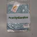 PRETTYGARDEN Women's Faux Leather Tube Tops 2025 Summer Strapless Asymmetrical Ruched Bandeau Shirts Going Out Club Outfits (Blue, L)