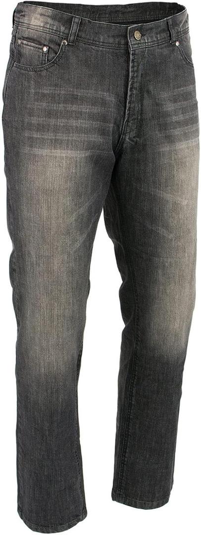 Milwaukee Leather MDM5000 Men's City Limit Black CE Armored Motorcycle Riding Denim Jeans Pants Reinforced w/Aramid Fibers (44)