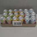 Bubly Sparkling Water, 3 Variety Pack (Melted Ice Pop, Orange Cream, Strawberry Sunset), Zero Sugar & Zero Calories, 12 fl oz Cans (18 Pack), Seltzer Water (EXP 10/01/26)