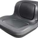 Tractor Seat Gray Compatible With Hus-Qvarna RZ4621 RZ4219 RZ3016 RZ5426 RZ4623,Replacement For 532439822