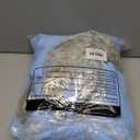 30x10ft Baby Blue Tulle Backdrop Curtain with Lights String for Parties, Sheer Photo Backdrop Curtains with Lights for Wedding Backdrop Ceremony Reception Bridal Shower Baby Shower Birthday Party (6 Panels(5*10FT))