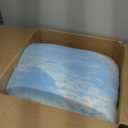 SINWEEK 2 Inch Egg Crate Memory Foam Mattress Topper Twin XL, Twin Extra Long Mattress Pads for College Dorm Single Bed, Pressure Relieve CertiPUR-US Certified,39x80 Inches, Blue