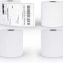 Thermal Shipping Labels, 4x6 Shipping Mailing Labels with Perforated Line, Adhesive Labels Compatible with Rollo, MUNBYN, and Zebra Thermal Label Printers, 450/Roll