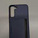 Galaxy S22 Plus Case with Card Holder,Credit Card Slot Protective Wallet Case for Samung Galaxy S22 Plus - Grey
