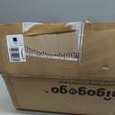 HIGOGOGO Round Stuffed Pouf Ottoman, Corduroy Poufs with Foam Chunk Filling, Furry and Fluffy Pouf Foot Stool Storage Ottoman, 26 X 18 Floor Poufs Foot Rest for Living Room, Navy