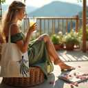 Ballet Dancer Tote Bag, Fashion - Forward Canvas Bag for Daily Use, Ideal Gift for Fashion - Conscious Women