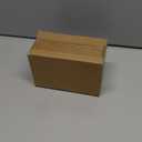 Vowcarol Acrylic Silverware Caddy Cutlery Holder 7.1 x 4.6 x 3.1 inches 4 Compartments Tableware Storage Box for Napkin, Knife Spoon and Fork Holder