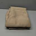 BGment 100% Blackout Curtains for Bedroom 63 Inch Length 2 Panels, Thermal Insulated Room Darkening Curtains Rod Pocket Soundproof Bedroom Living Room Window Curtains, Sand, Each 52 Inch Wide