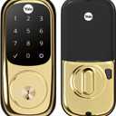 Yale Assure Lock - Touchscreen Keypad Door Lock in Brass