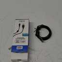 6 Foot Braided Nylon Micro Black Chrome USB Charge/Sync Cable