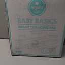 Regalo Baby Basics Non-Slip Infant Changing Pad with Patented Easy-Grip System  Water Resistant Cover, Compatible with Standard Changing Pad Covers and Dressers, Safe and Secure, White