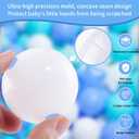MoonxHome Ball Pit Balls for Toddlers, BPA Free Crush Proof Plastic Toy Balls for Ball Pit, Children's Pool Water Toys, Macaron Ocean Balls for Play Tent 2.15 Inch Pack of 100 200 500 800 1000