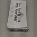 WiFi Extender with Ethernet Port, 1200Mbps Dual Band (5GHz/2.4GHz) WiFi Booster.Covers Up to 12880 Sq.ft,Supports 105 Devices, Easy Setup Signal Booster, EasyMesh Compatible, Four Directional Antennas