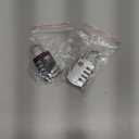 2 Pack 4 Digit TSA Luggage Locks, Diyife Outdoor Waterproof Padlock, Combination Lock for Backpack, Locker, Gate, Toolbox, High-Strength Zinc Alloy Steel - Black & White