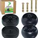 2 Pack 734-04155 Deck Wheel Kit with 734-0973 Deck Wheel Replace 734-04155 73404155, 734-0973 41434 7340973 for Cub Cadet GT1054 LGT1054 LTX1040 LTX1045 LTX1040 LTX1050KW LTX1046M Tractors
