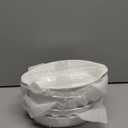 LEETOYI Porcelain Small Oval Au Gratin Pans, Set of 4 Baking Dish Set for 1 or 2 person servings, Bakeware with Double Handle for Kitchen and Home, White