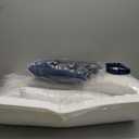 Orthopedic Dog Beds for Medium Dogs, Durable Egg Crate Foam Sofa Dog Bed wit Washable Removable Cover,Waterproof Lining,Pet Bed for Large Dogs (Navy Blue, 39.4" L x 31.5" W x 7.4" 